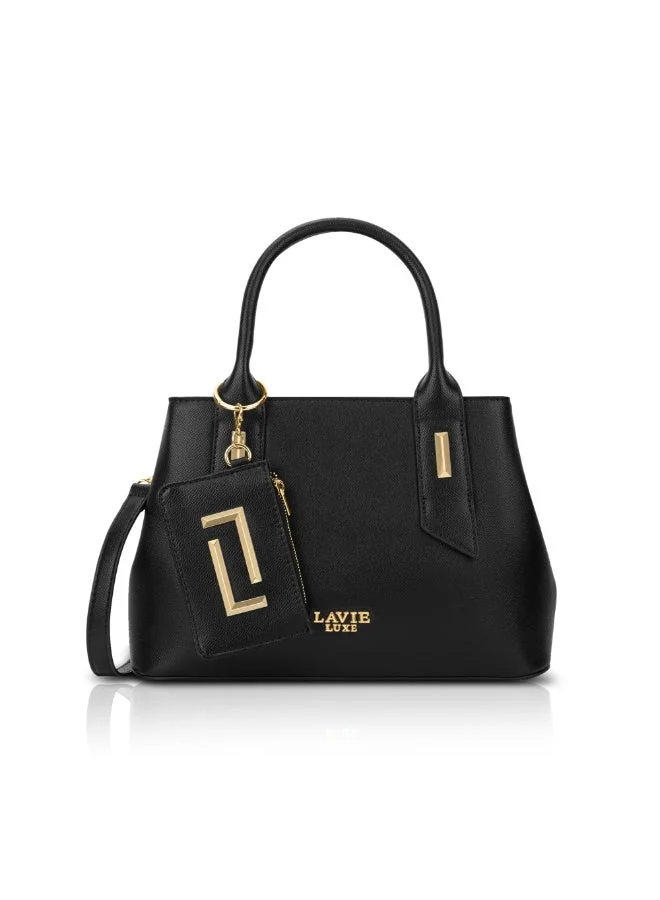 Lavie Luxe Women's Duo Rumba Handbag (Black)